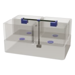 Hydroponik Durchfluss-System DIY einfach HYdroponik-Einsteiger Aktives Hydroponik System aus dem 3D-Drucker DIY kostenlose STL fertig gedruckt Bausatz günstig Geschenkidee-Gartenhobby